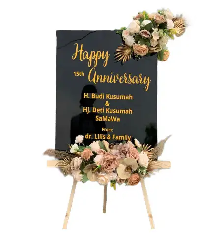 Papan Bunga Akrilik Canden